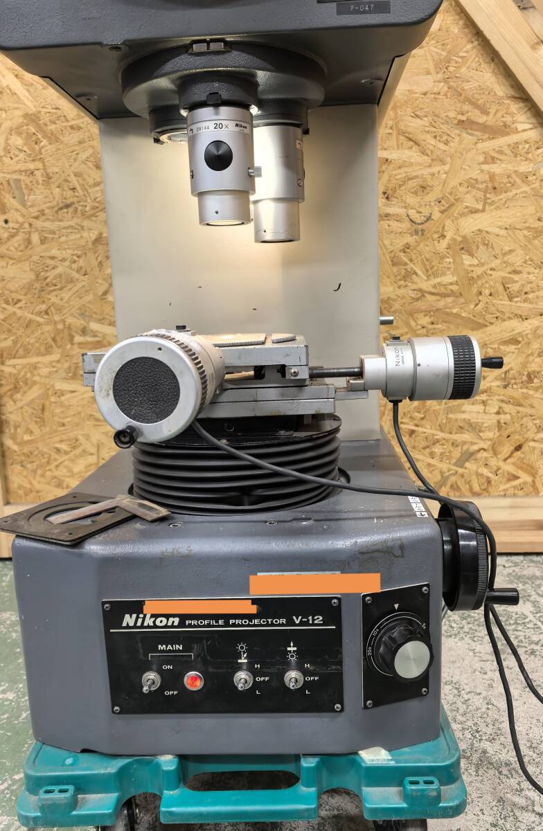 Nikon V-12 Universal Projector Projector Lens 20X 50X [s1175045118]