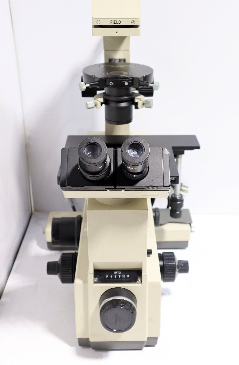 Olympus IMT-2 Microscope with CDPlan 20PL 0.40, 10PL 0.30, SPlan 4PL 0.13, WHK 10×/20L [m1218178994]