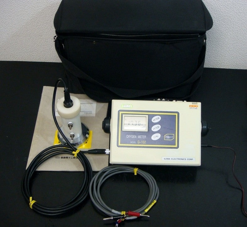 Iijima Electronics G102 Oxygen Analyzer [o1048627069]