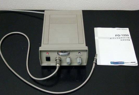Ono FG-1200 Non-Contact Rotary Detector with FS-540 Fiber Sensor Frequency Response 0 to 5kHz Output Signal Analog 0 to 10V Pulse 0.5V to 5V Power Source AC100V [x1048621857]