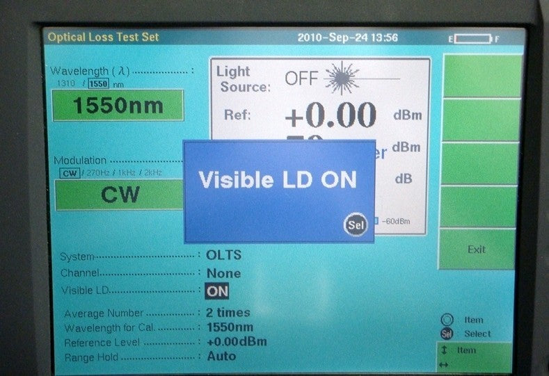 Anritsu MW9076B1 OTDR 1.31/1.55um [s1048619249]