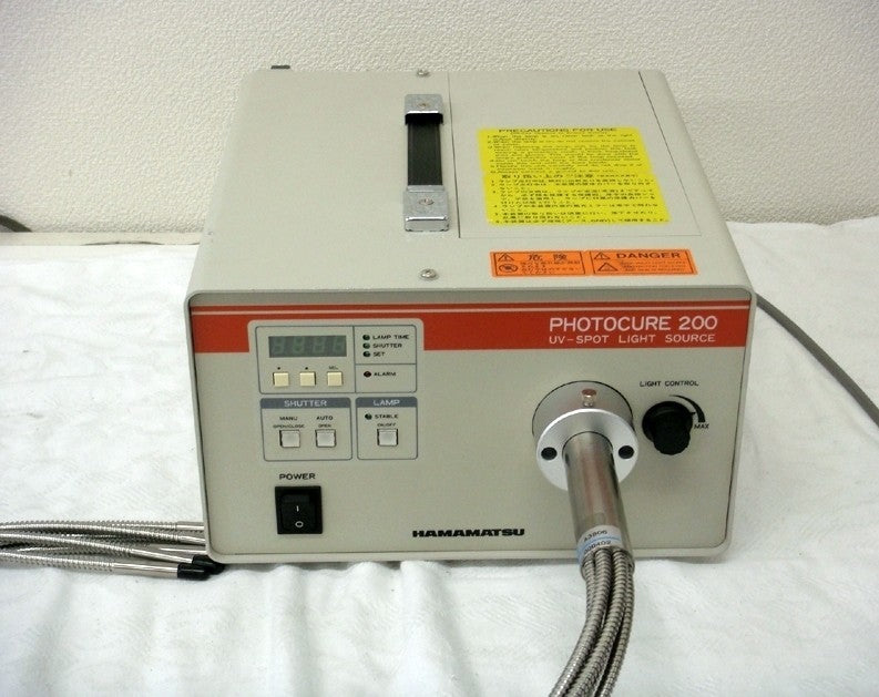 Hamamatsu L7212-21 UV Spot Light Source 300-450nm 200W [k455234416]