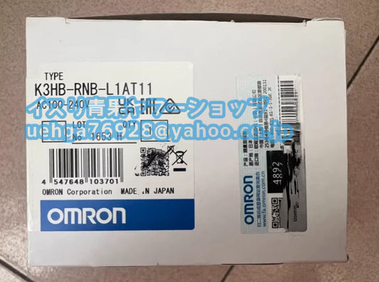 OMRON K3HB-RNB-L1AT11 Temperature Panel Meter AC100-240V [x1197841487]