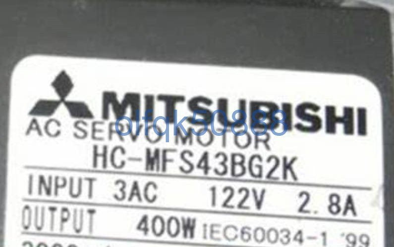 Mitsubishi HC-MFS43BG2K Servo Motor [p1100863283]