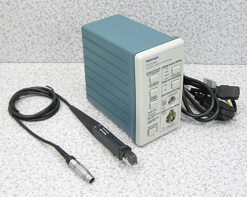 Tektronix TCPA300 Current Probe Amplifier + TCP312 Current Probe 100MHz 30A AC/DC [p1208426872]