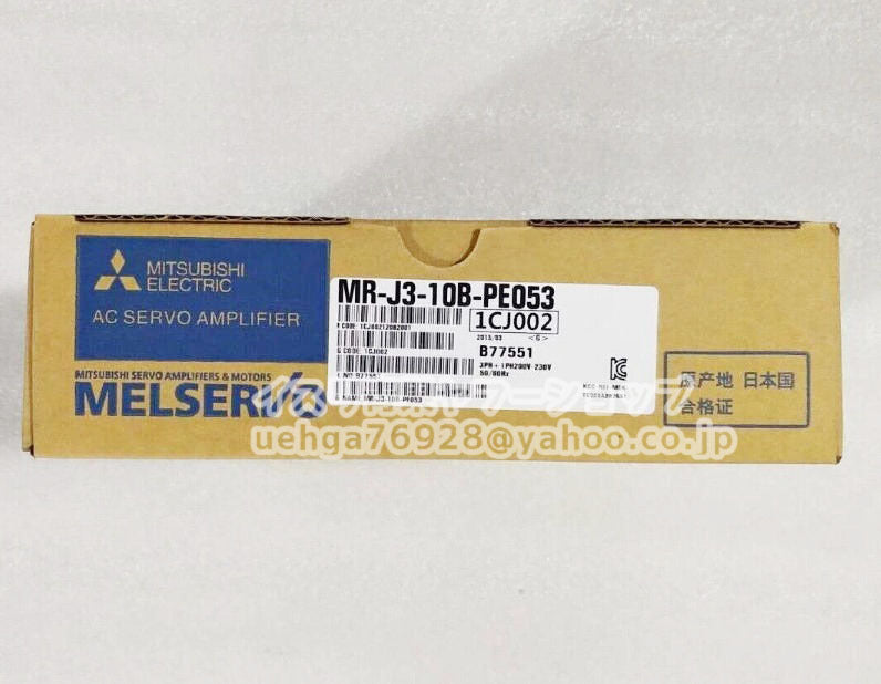 MITSUBISHI MR-J3-10B-PE053 Servo Amplifier [h1199650846]