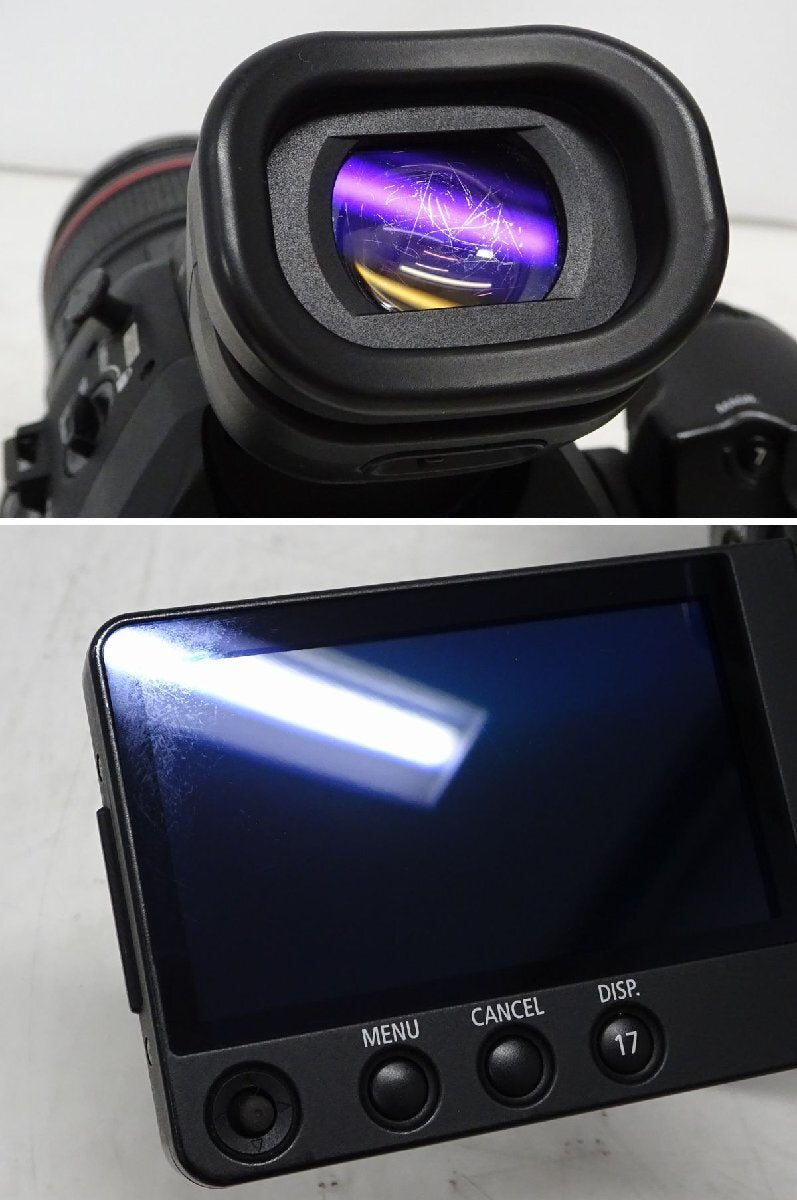 Canon EOS C100 Mark II Digital Cinema Camera EF24-105L IS II USM with Lens 1377 Hours [r1193143690]