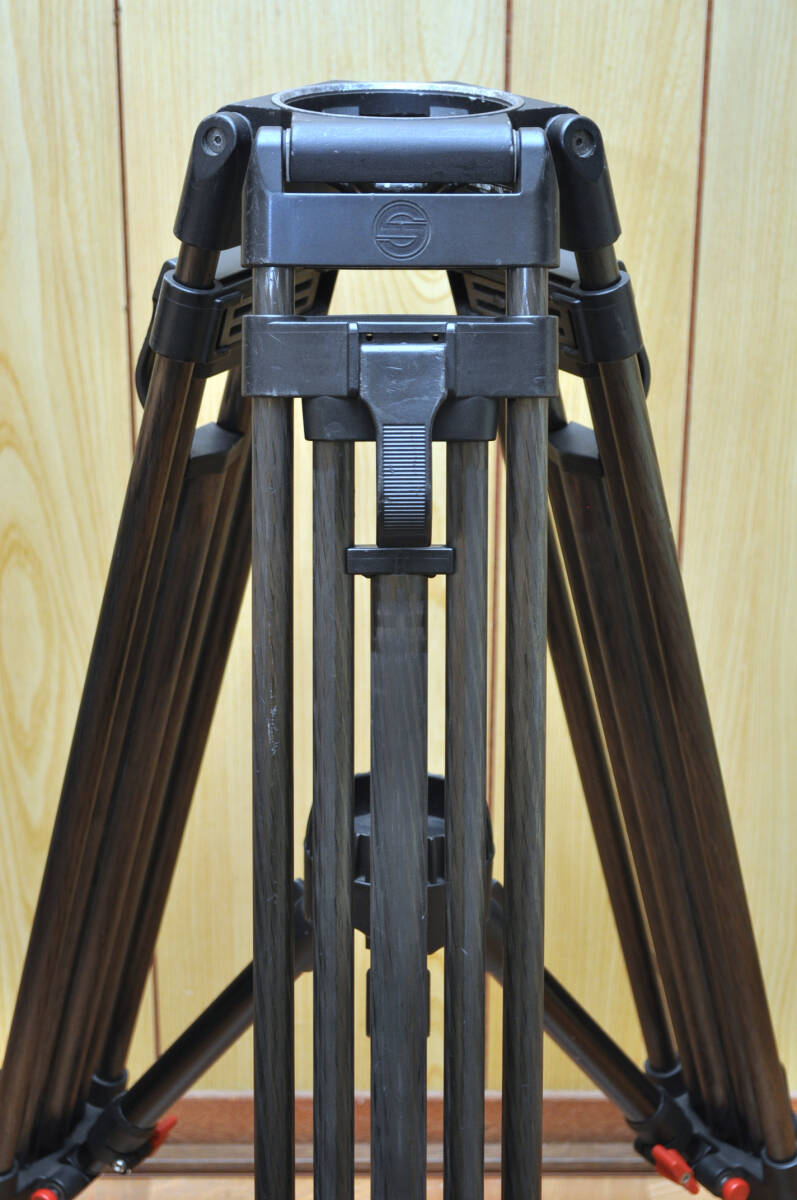 Sachtler ENG 2 CF Tripod 100mm Mid Spreader Professional Video Shooting [f1201022163]