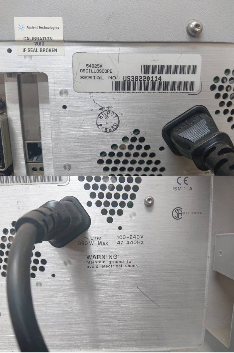 Agilent 54825A Oscilloscope 500MHz 2GSa/s [d1010137617]