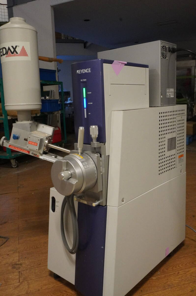 Keyence VE-7800 Real Surface View 3D SEM Microscope with EDAX and DP-500 [r1215293940]