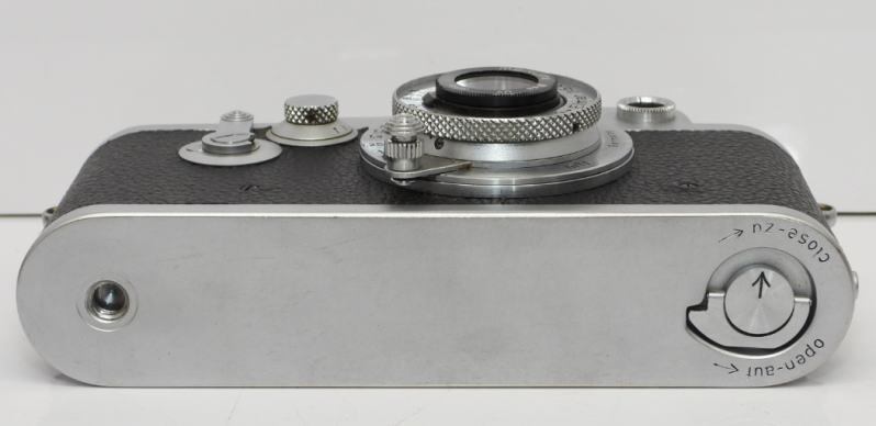 Leica IIIf Rangefinder Camera Leitz Elmar f=5cm 1:3.5 Lens Marumi UV Filter Genuine Leather Case [l1211416132]