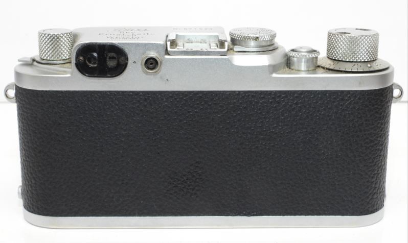 Leica IIIf Rangefinder Camera Leitz Elmar f=5cm 1:3.5 Lens Marumi UV Filter Genuine Leather Case [l1211416132]