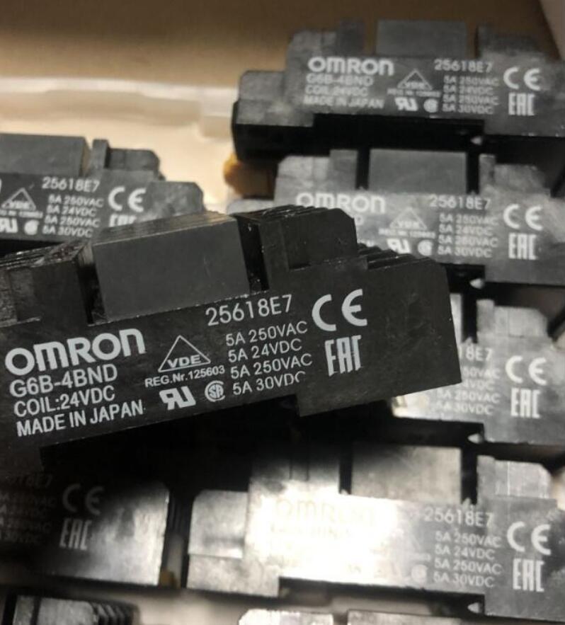 OMRON G6B-4BND Terminal Relay 24V 100-Piece Set [x1062165847]
