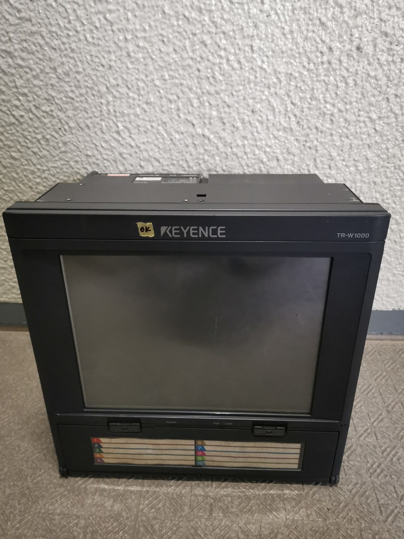Keyence TR-W1000 TR-TH08 10-inch Touch Panel Data Recorder [s1084406872]