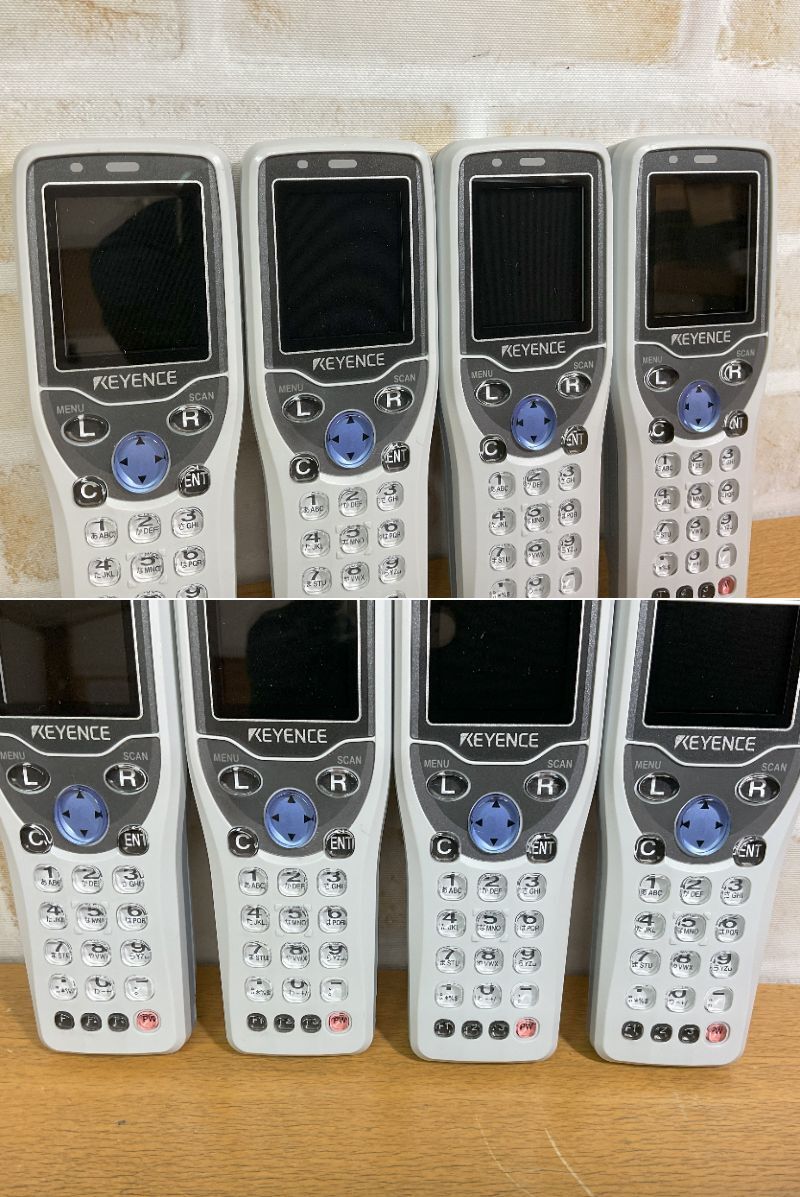 Keyence BT-600 Handheld Terminal 7 Units with Chargers [q1243278785]