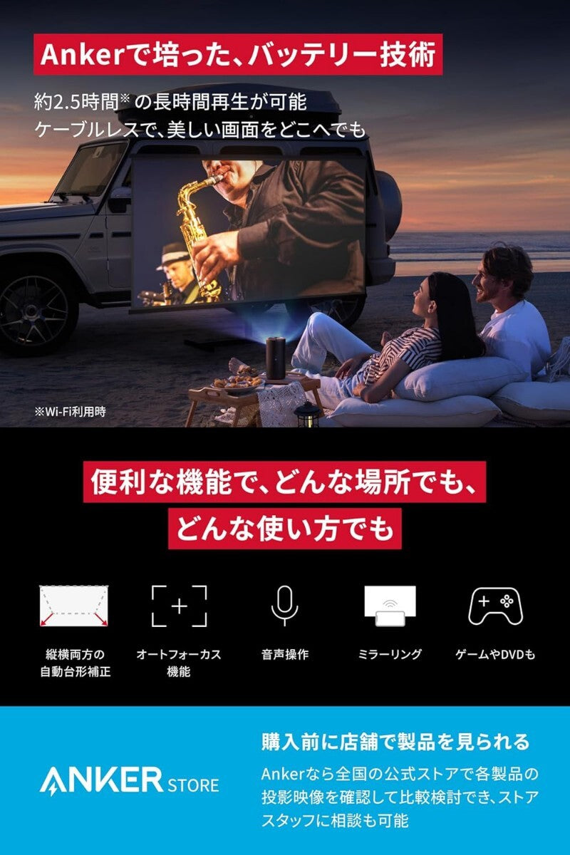 Anker Nebula Capsule 3 Laser Mobile Laser Projector [w1177667402]