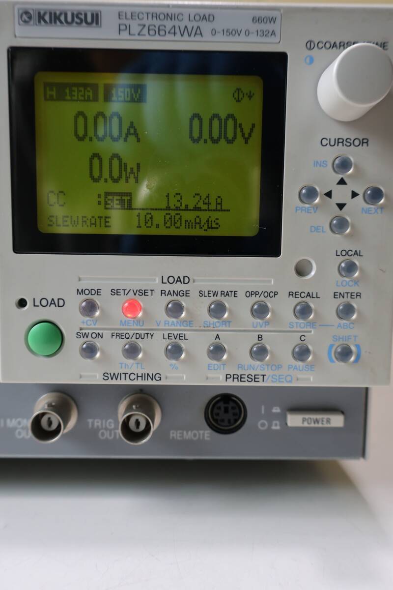 KIKUSUI PLZ664WA Electronic Load Device 660W 0-150V 0-132A [p1193398414]