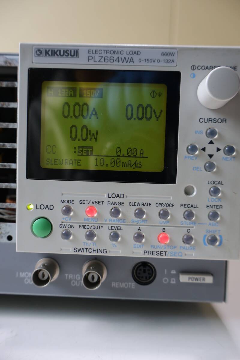 KIKUSUI PLZ664WA Electronic Load Device 660W 0-150V 0-132A [p1193398414]