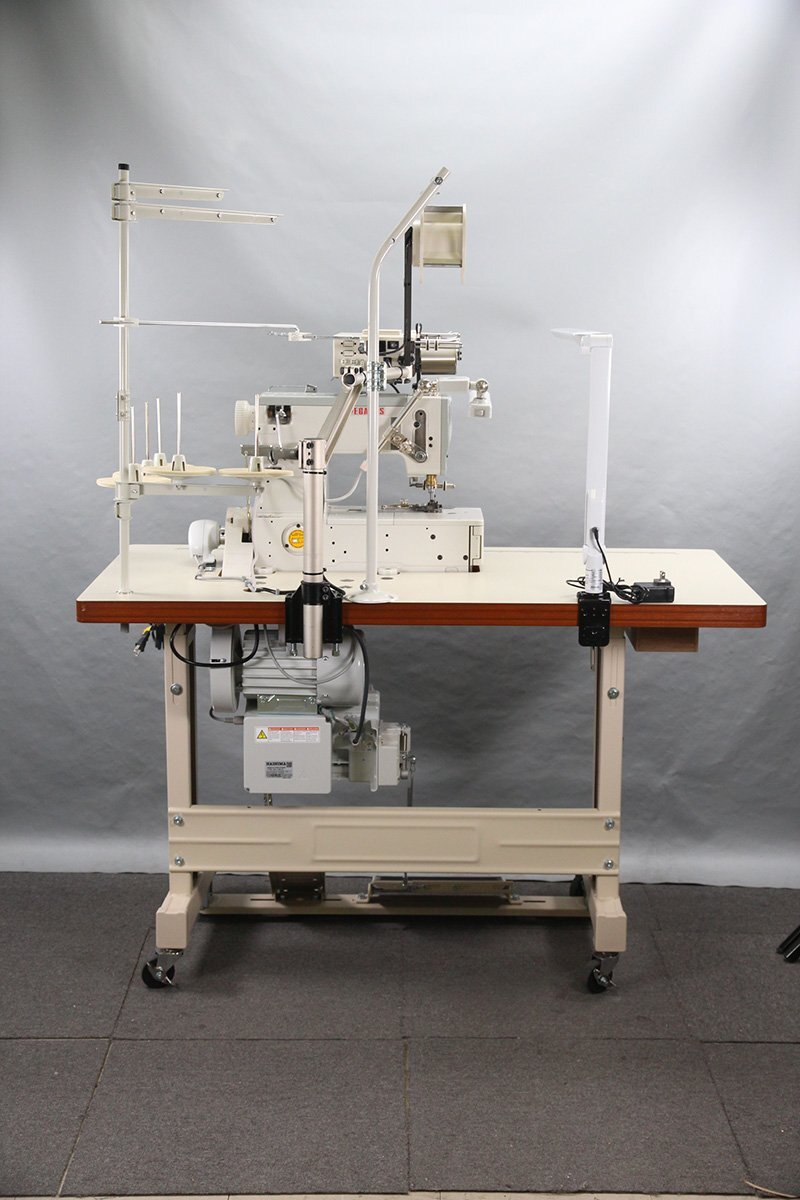 PEGASUS W3562P-01G Flatbed Interlock Stitch Sewing Machine Oil Barrier Type [d1195575628]
