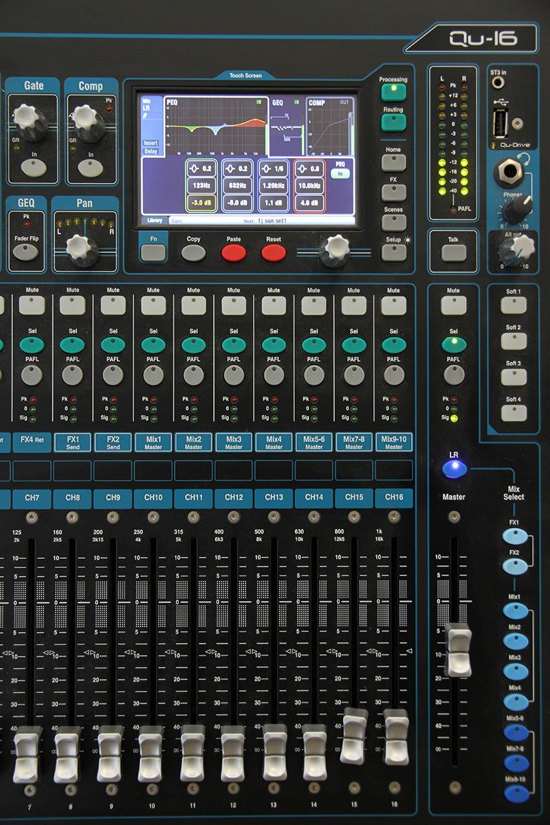 Allen & Heath Qu-16 Digital Mixing Console PA Equipment [t1213806244]