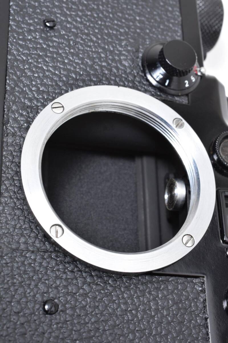 Leica IIIf Camera Body Red Dial No Self-Timer Post-Painted Black Red Synchro [m1215788812]