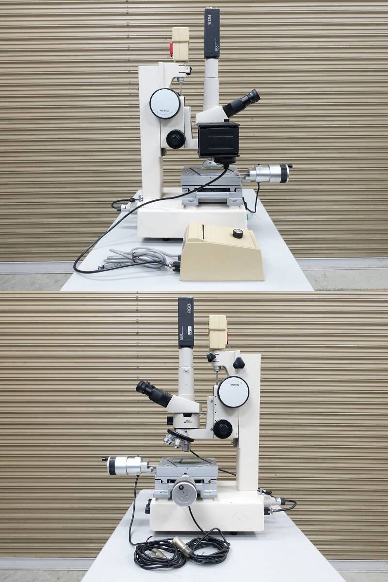 Nikon MM-11 Measuring Microscope with Digimicro ME-50HA and CCD XC-711 [f1228431805]
