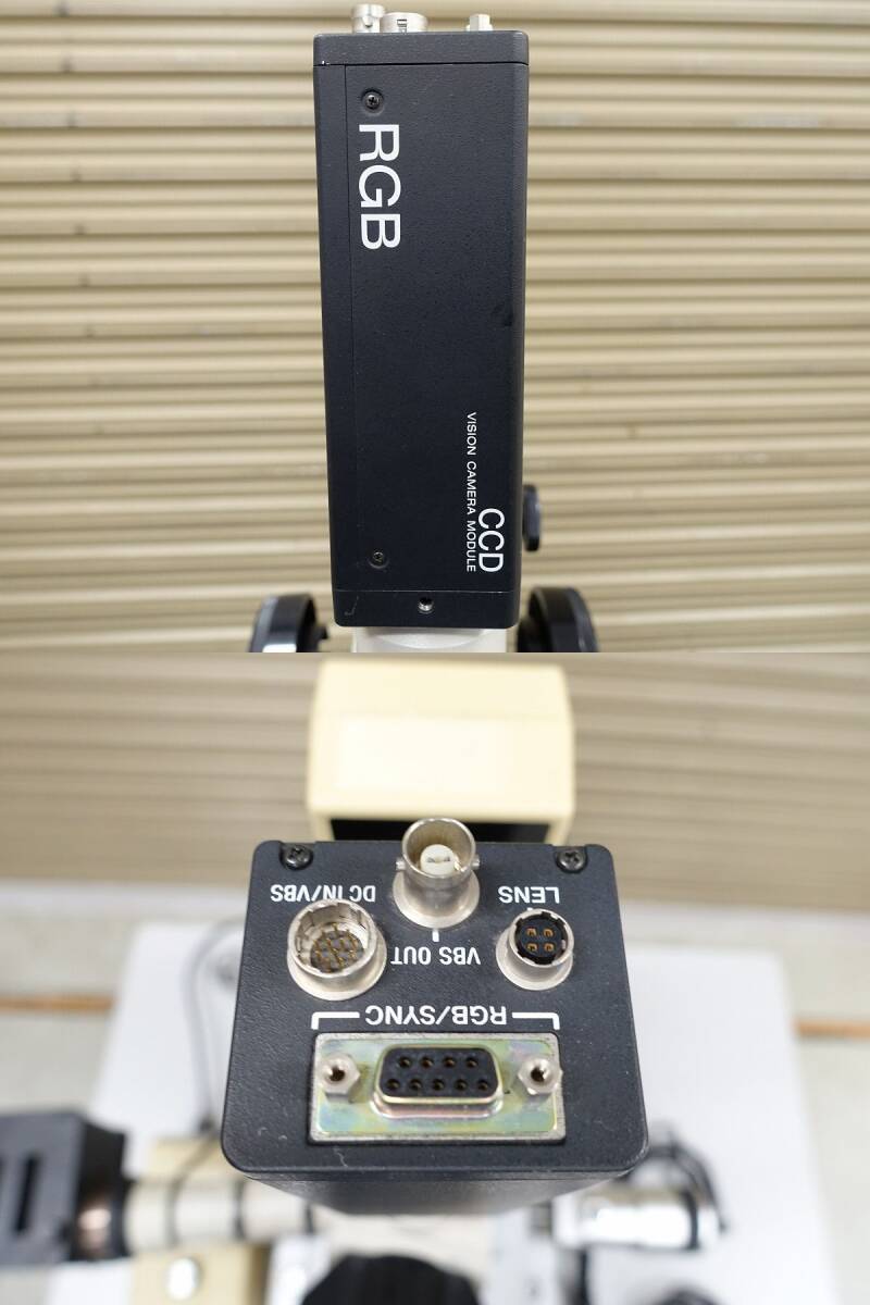 Nikon MM-11 Measuring Microscope with Digimicro ME-50HA and CCD XC-711 [f1228431805]