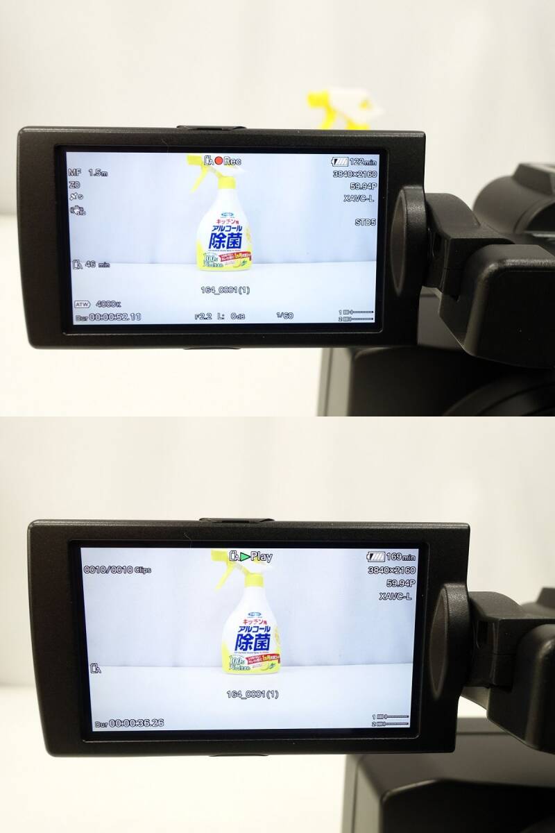 SONY PXW-Z190 4K XDCAM Memory Camcorder 25x Zoom with ECM-VG1 BC-U2A BP-U60 SC206 Bag [s1243022215]