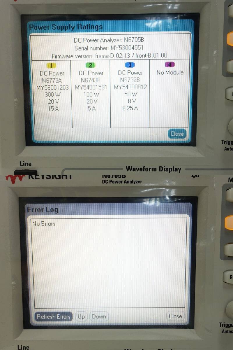 Keysight N6705B DC Power Analyzer with N6773A N6743B N6732B Modules [h1246589466]