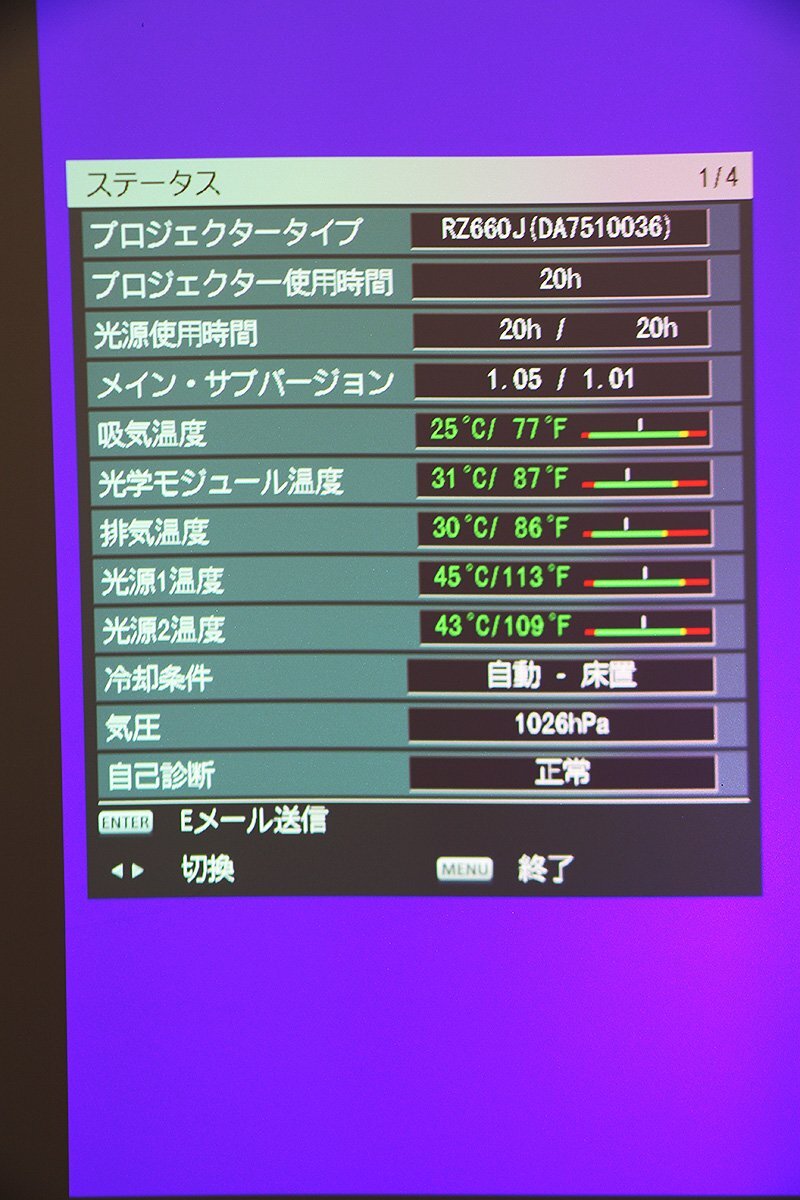 Panasonic PT-RZ660JW DLP Projector 6000 Lumens 20h Usage with ET-DLE085 Lens [o1249473218]