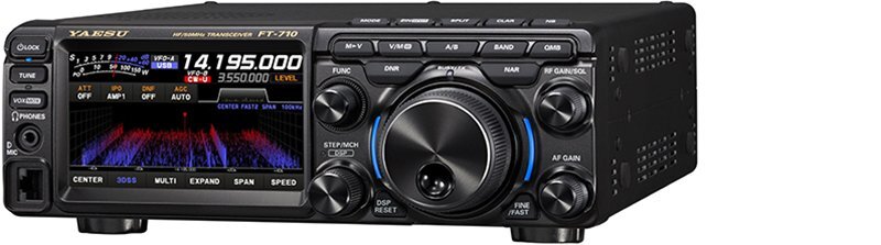 Yaesu FT-710M HF/50MHz Radio with Built-in ATU and LCD Protective Sheet [g1196703794]