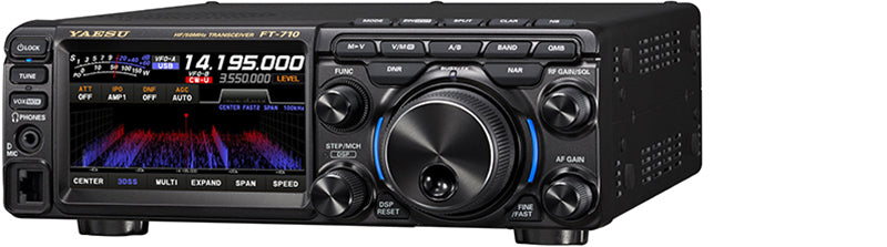 Yaesu FT-710 HF/50MHz 100W Wireless Transceiver with Built-in ATU [g1215424832]