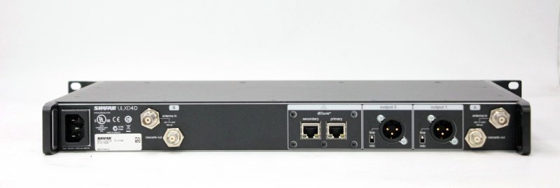 SHURE ULXD4D Digital Wireless Receiver Dual Channel 482mm x 42mm x 274mm [u1248453917]