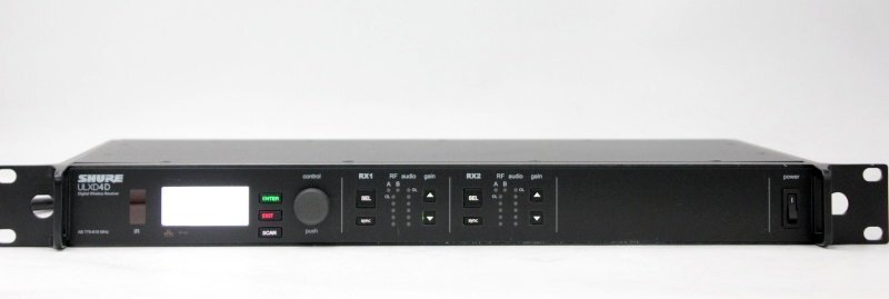 SHURE ULXD4D Digital Wireless Receiver Dual Channel 482mm x 42mm x 274mm [u1248453917]
