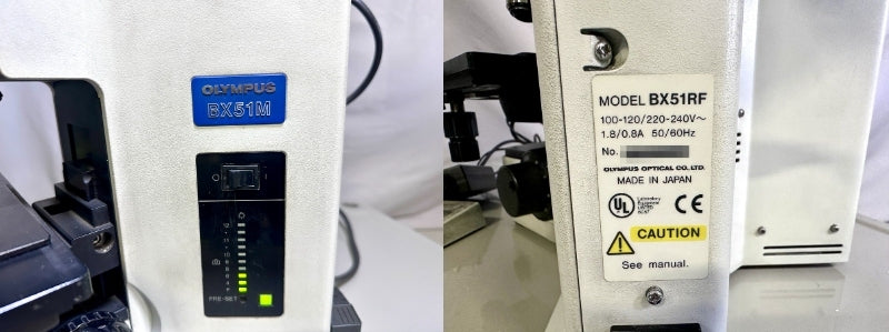 Olympus BX51M BX51RF Metallurgical Microscope UMPlanFl BD Objectives U-DICR [x1241259643]