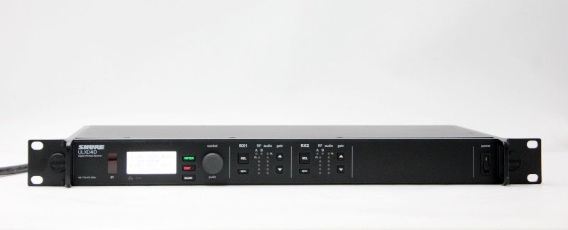 SHURE ULXD4D Dual Channel Digital Wireless Receiver 482mm x 42mm x 274mm [f1247704186]
