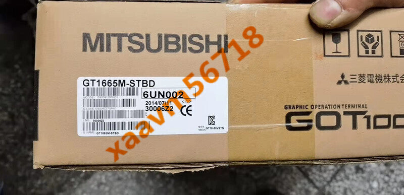 Mitsubishi GT1665M-STBD Display Unit (open box) [b1235374775]