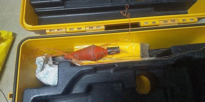 Shimadzu 030725-80 Topcon GTS-320FII Total Station Battery Operated with Charger [t1207931034]