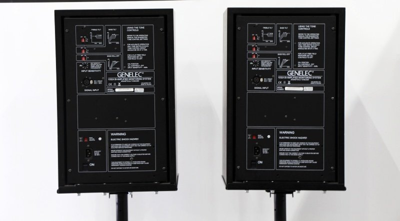 GENELEC 1032A Studio Monitor Speakers Pair with Stand [h1246717049]