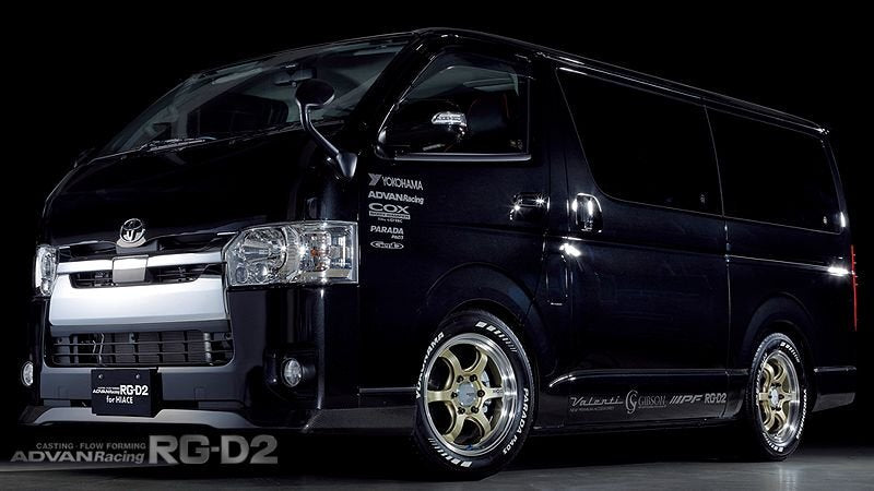 ★YOKOHAMA WHEEL ADVAN Racing RG-D2 for HIACE/HIACE 18×8.0J/8J 6/139.7 +38★MBG/Black Gunmetal★New price for 2★ [b1163329643]