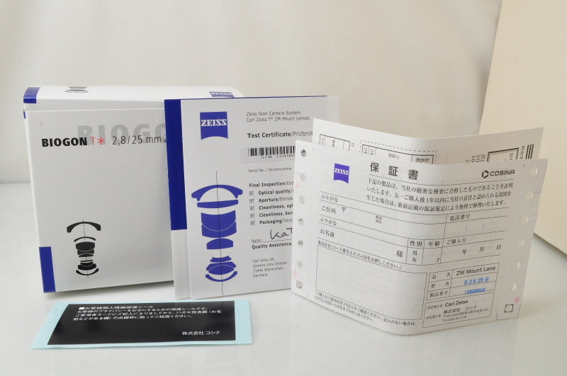 Carl Zeiss Biogon T* 25mm F/2.8 ZM Lens Black Leica M Mount [m1178224994]