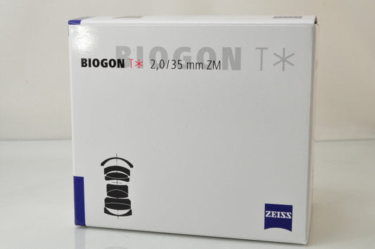 Carl Zeiss Biogon T* 35mm F/2 Lens Silver Leica M Mount [n1188034257]