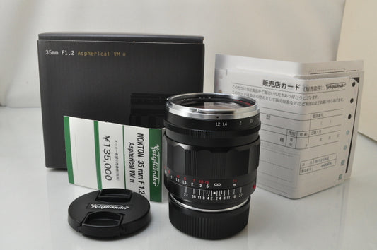 Voigtlander Nokton 35mm F1.2 Aspherical II VM Lens for Leica M [u1200376438]