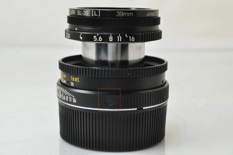 Leica ELMAR-M 50mm F/2.8 Lens w/Box [d1208197387]