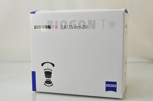 Carl Zeiss Biogon T* 25mm F/2.8 ZM Lens Black Leica M Mount [o1208594712]