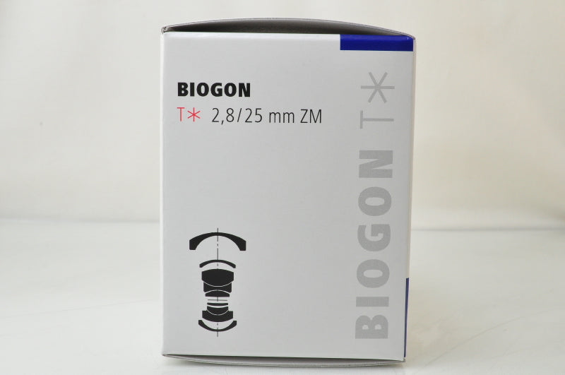 Carl Zeiss Biogon T* 25mm F/2.8 ZM Lens Black Leica M Mount [o1208594712]