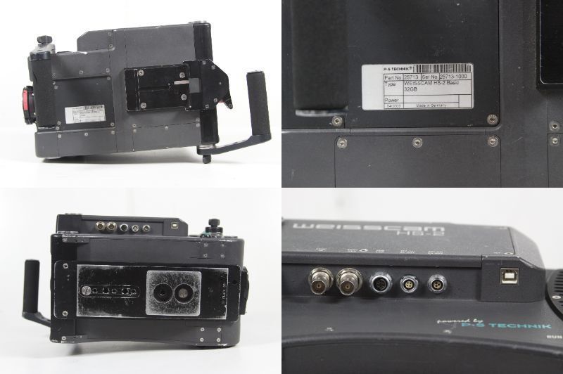 P+S Technik Weisscam HS-2 Basic High Speed Camera 32GB (for parts or not working) [d1049497509]