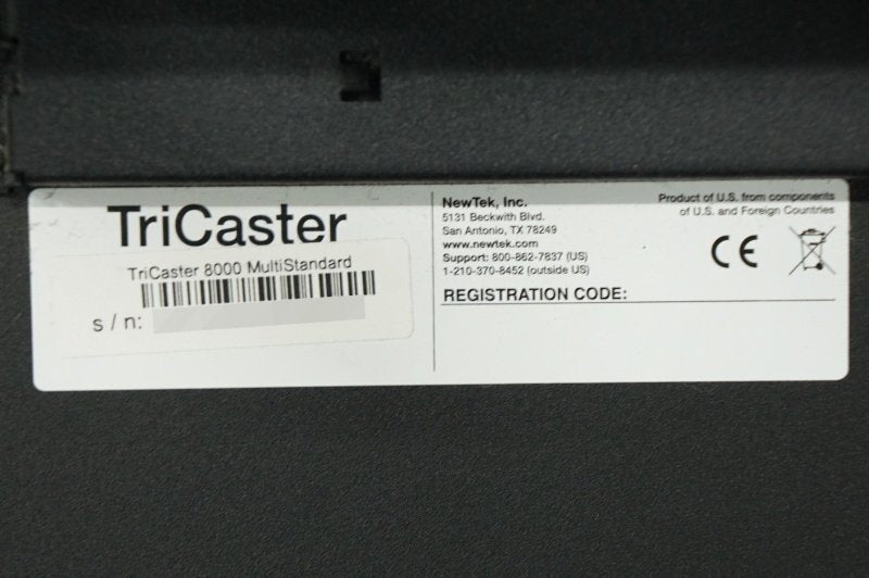 NewTek TriCaster 8000 Live Video Distribution System [h1192888707]