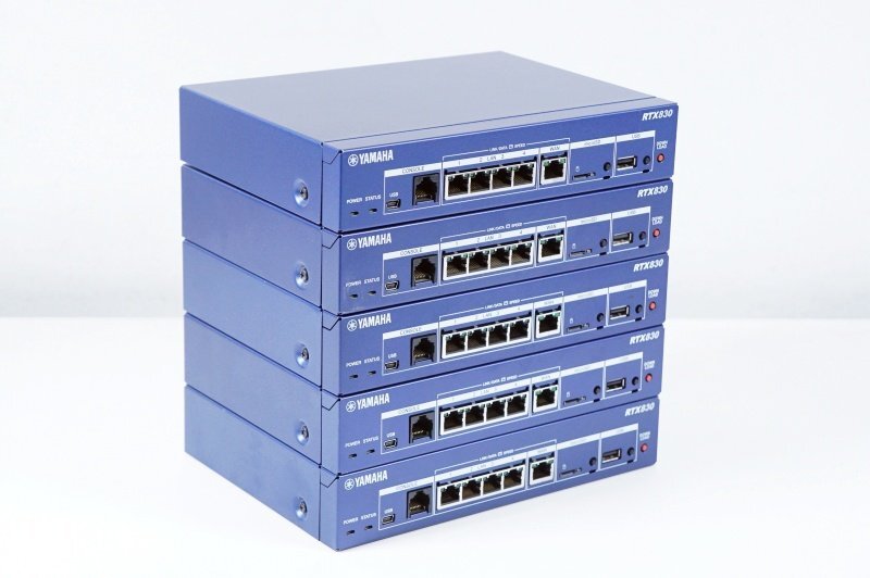Yamaha RTX830 VPN Router 5 Units [g1249327397]