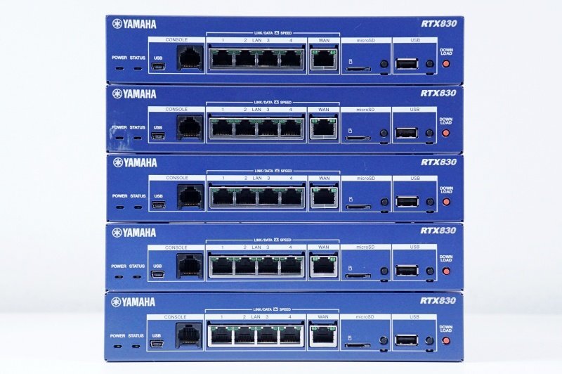 Yamaha RTX830 VPN Router 5 Units [g1249327397]